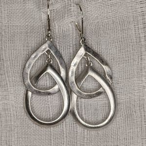 Jones New York Silver costume jewellery earrings